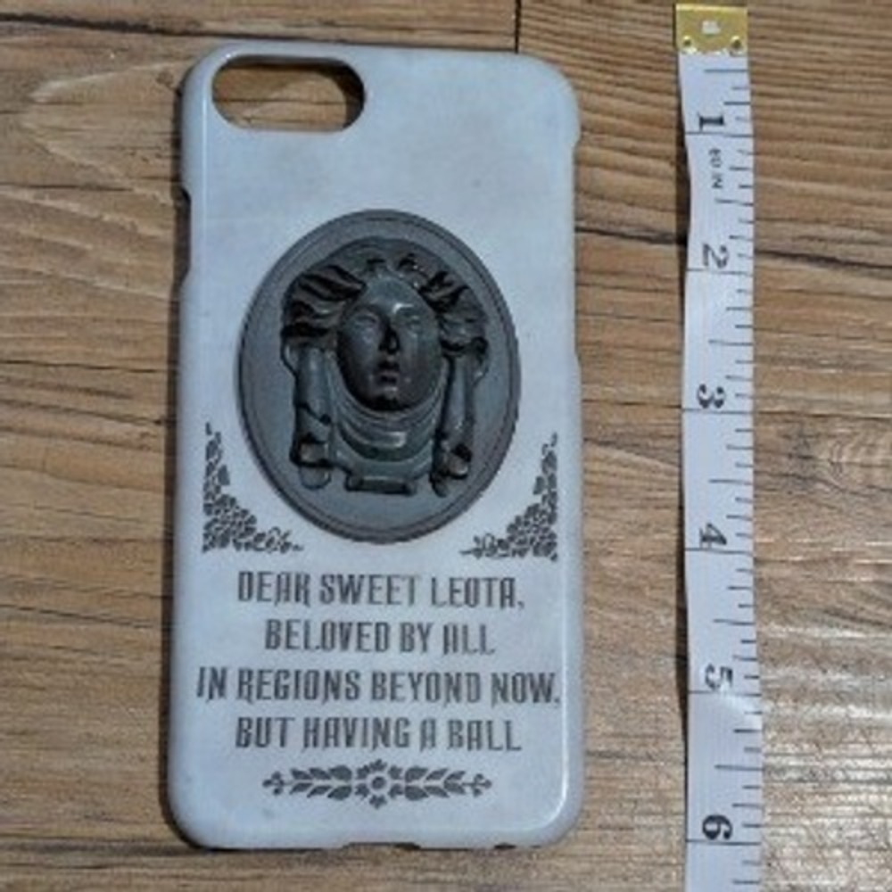 Disney Parks D-Tech Haunted Mansion Madame Leota iPhone 6 7 8 Case Tombstone